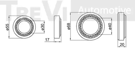 Фото WB1317 Комплект подшипника TREVI AUTOMOTIVE {forloop.counter}}