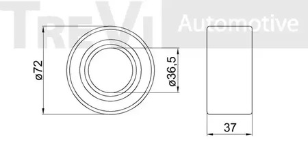 Фото WB1319 Комплект подшипника TREVI AUTOMOTIVE {forloop.counter}}