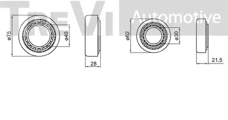 Фото WB1329 Комплект подшипника TREVI AUTOMOTIVE {forloop.counter}}