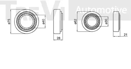 Фото WB1330 Комплект подшипника TREVI AUTOMOTIVE {forloop.counter}}