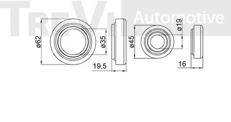 Фото WB1332 Комплект подшипника TREVI AUTOMOTIVE {forloop.counter}}