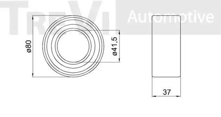 Фото WB1349 Комплект подшипника TREVI AUTOMOTIVE {forloop.counter}}