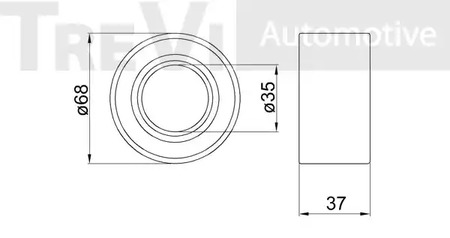 Фото WB1355 Комплект подшипника TREVI AUTOMOTIVE {forloop.counter}}