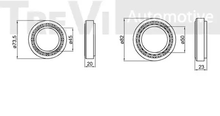 Фото WB1363 Комплект подшипника TREVI AUTOMOTIVE {forloop.counter}}