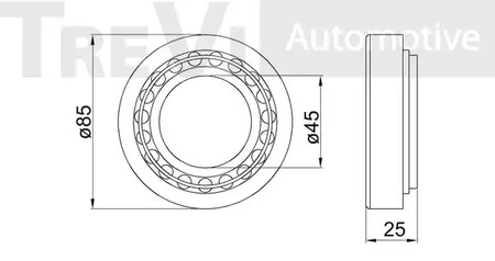 Фото WB1383 Комплект подшипника TREVI AUTOMOTIVE {forloop.counter}}