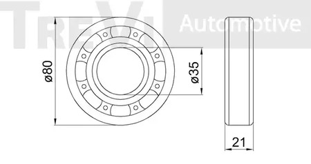 Фото WB1405 Комплект подшипника TREVI AUTOMOTIVE {forloop.counter}}