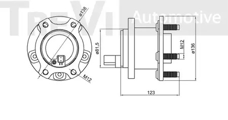 Фото WB1411 Комплект подшипника TREVI AUTOMOTIVE {forloop.counter}}