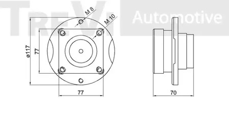 Фото WB1412 Комплект подшипника TREVI AUTOMOTIVE {forloop.counter}}