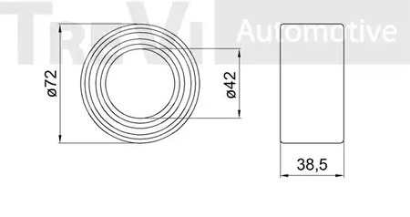 Фото WB1421 Комплект подшипника TREVI AUTOMOTIVE {forloop.counter}}