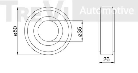 Фото WB1429 Комплект подшипника TREVI AUTOMOTIVE {forloop.counter}}