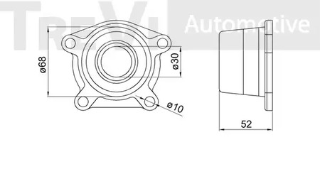 Фото WB1437 Комплект подшипника TREVI AUTOMOTIVE {forloop.counter}}