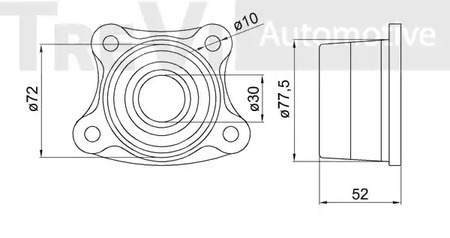 Фото WB1441 Комплект подшипника TREVI AUTOMOTIVE {forloop.counter}}