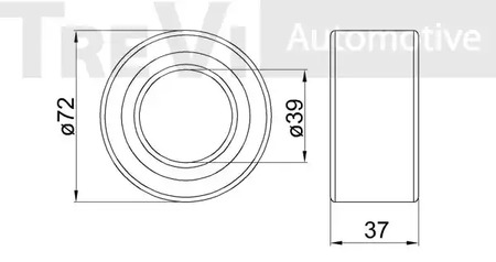 Фото WB1449 Комплект подшипника TREVI AUTOMOTIVE {forloop.counter}}