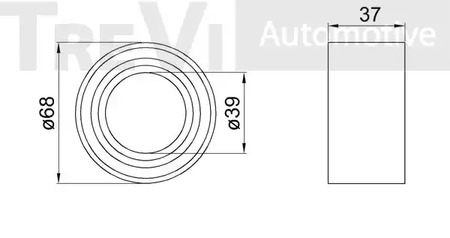 Фото WB1461 Комплект подшипника TREVI AUTOMOTIVE {forloop.counter}}