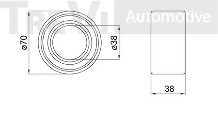 Фото WB1472 Комплект подшипника TREVI AUTOMOTIVE {forloop.counter}}