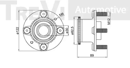 Фото WB1473 Комплект подшипника TREVI AUTOMOTIVE {forloop.counter}}