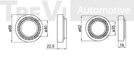 Фото WB1492 Комплект подшипника TREVI AUTOMOTIVE {forloop.counter}}