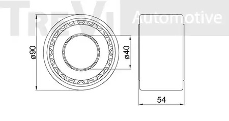 Фото WB1503 Комплект подшипника TREVI AUTOMOTIVE {forloop.counter}}