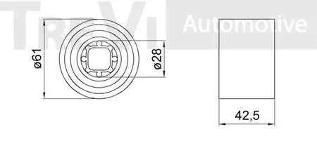 Фото WB1508 Комплект подшипника TREVI AUTOMOTIVE {forloop.counter}}