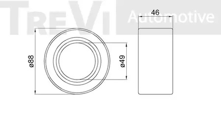 Фото WB1511 Комплект подшипника TREVI AUTOMOTIVE {forloop.counter}}