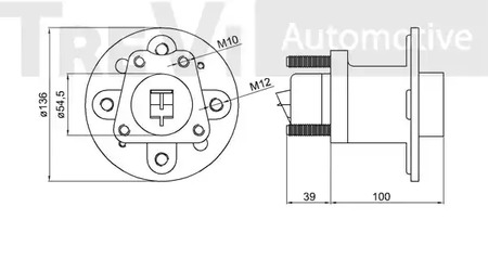 Фото WB1519 Комплект подшипника TREVI AUTOMOTIVE {forloop.counter}}