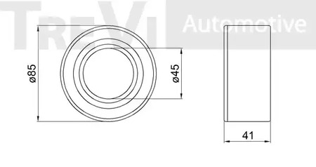 Фото WB1557 Комплект подшипника TREVI AUTOMOTIVE {forloop.counter}}