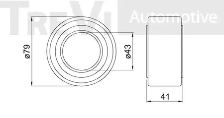 Фото WB1566 Комплект подшипника TREVI AUTOMOTIVE {forloop.counter}}