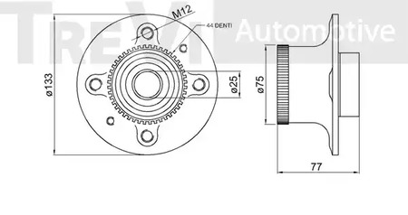 Фото WB1573 Комплект подшипника TREVI AUTOMOTIVE {forloop.counter}}