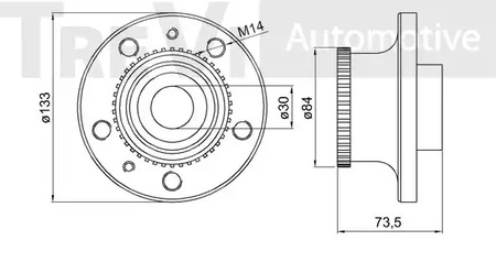 Фото WB1575 Комплект подшипника TREVI AUTOMOTIVE {forloop.counter}}