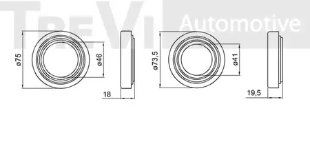 Фото WB1577 Комплект подшипника TREVI AUTOMOTIVE {forloop.counter}}