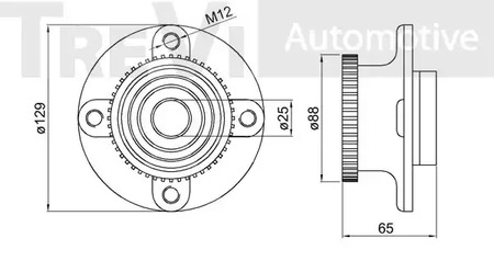 Фото WB1585 Комплект подшипника TREVI AUTOMOTIVE {forloop.counter}}