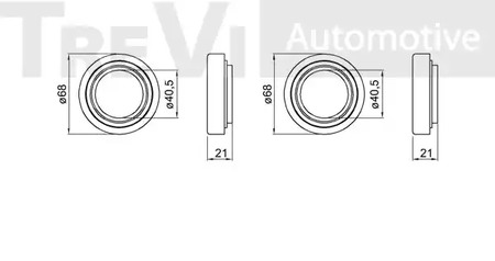 Фото WB1588 Комплект подшипника TREVI AUTOMOTIVE {forloop.counter}}