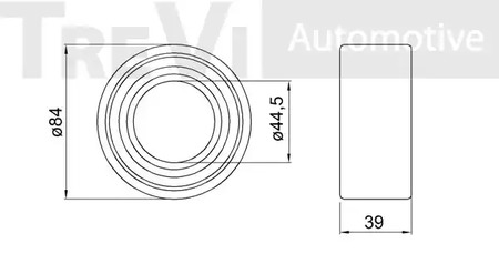 Фото WB1589 Комплект подшипника TREVI AUTOMOTIVE {forloop.counter}}