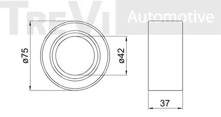 Фото WB1600 Комплект подшипника TREVI AUTOMOTIVE {forloop.counter}}