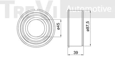 Фото WB1605 Комплект подшипника TREVI AUTOMOTIVE {forloop.counter}}