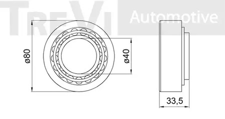 Фото WB1607 Комплект подшипника TREVI AUTOMOTIVE {forloop.counter}}