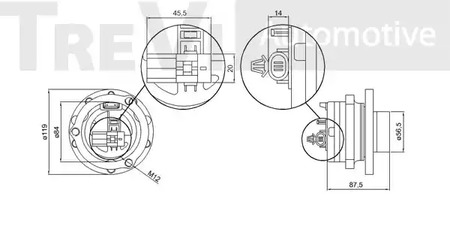 Фото WB1609 Комплект подшипника TREVI AUTOMOTIVE {forloop.counter}}