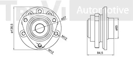 Фото WB1610 Комплект подшипника TREVI AUTOMOTIVE {forloop.counter}}