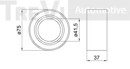 Фото WB1616 Комплект подшипника TREVI AUTOMOTIVE {forloop.counter}}