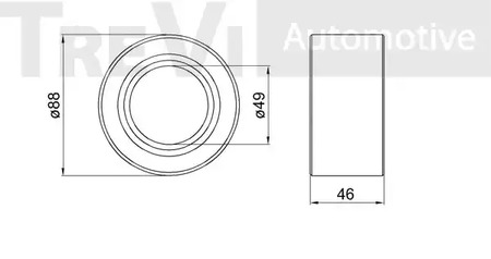 Фото WB1618 Комплект подшипника TREVI AUTOMOTIVE {forloop.counter}}