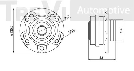 Фото WB1619 Комплект подшипника TREVI AUTOMOTIVE {forloop.counter}}