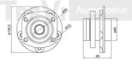 Фото WB1622 Комплект подшипника TREVI AUTOMOTIVE {forloop.counter}}