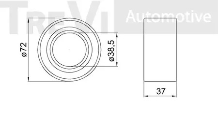 Фото WB1625 Комплект подшипника TREVI AUTOMOTIVE {forloop.counter}}