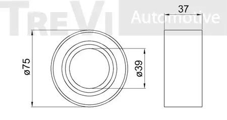 Фото WB1630 Комплект подшипника TREVI AUTOMOTIVE {forloop.counter}}