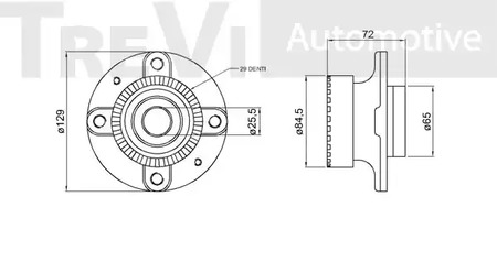 Фото WB1640 Комплект подшипника TREVI AUTOMOTIVE {forloop.counter}}