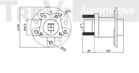 Фото WB1648 Комплект подшипника TREVI AUTOMOTIVE {forloop.counter}}