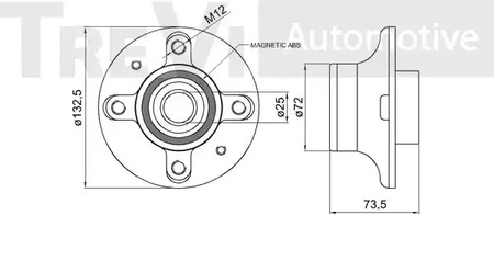 Фото WB1654 Комплект подшипника TREVI AUTOMOTIVE {forloop.counter}}