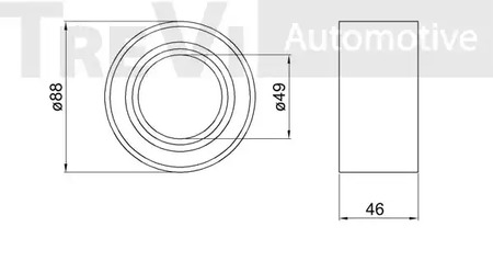 Фото WB1658 Комплект подшипника TREVI AUTOMOTIVE {forloop.counter}}