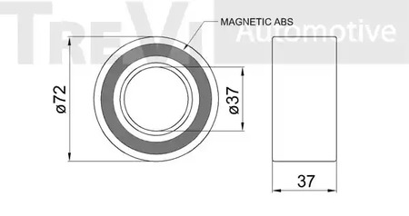 Фото WB1671 Комплект подшипника TREVI AUTOMOTIVE {forloop.counter}}