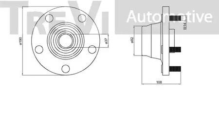 Фото WB1678 Комплект подшипника TREVI AUTOMOTIVE {forloop.counter}}